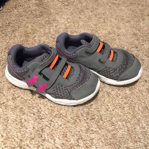 Under Armor toddler girl shoes 10